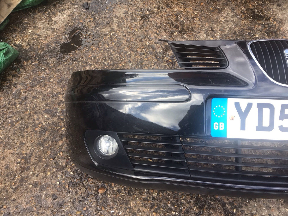 SEAT IBIZA MK3 FRONT BUMPER IN BLACK 2002 20065