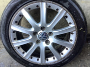 VOLKSWAGEN GOLF MK5 ALLOY WHEEL 17" 1K0601025K WITH TYRE 225X45X17 2002 20084