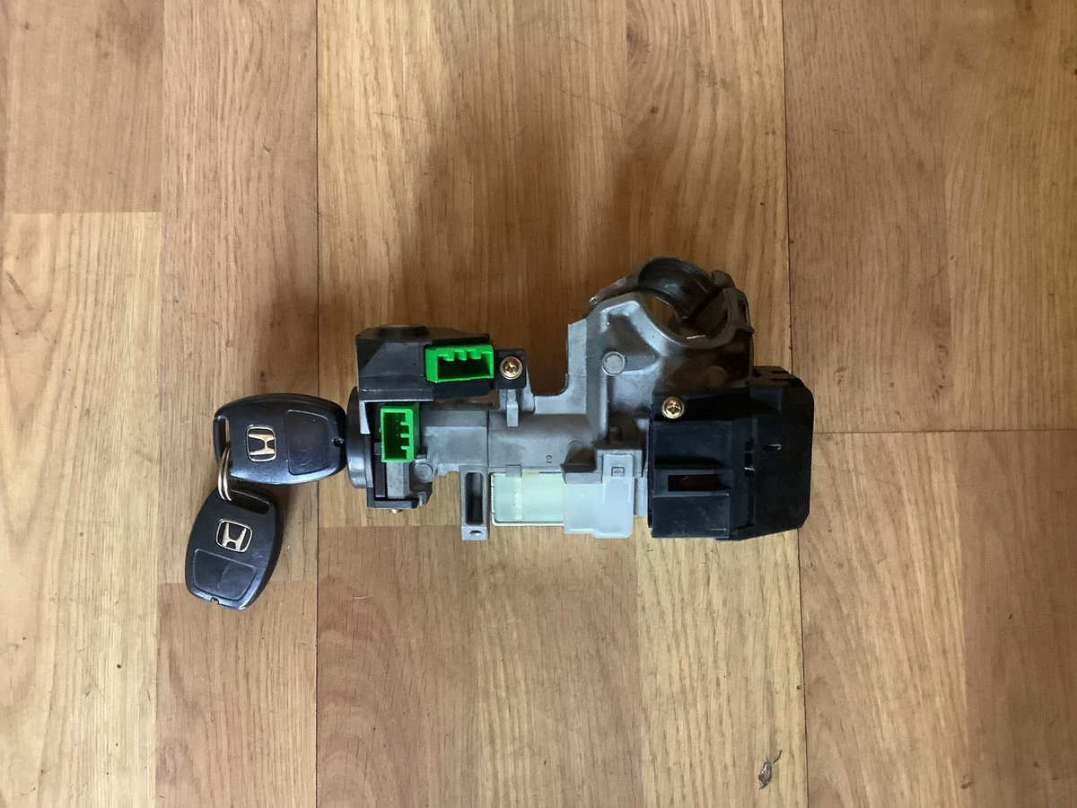 HONDA ACCORD MK7 2.2 DIESEL IGNITION BARREL LOCK AND KEY 25001031905A 2003 20083