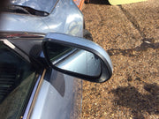 HONDA ACCORD MK7 DRIVERS SIDE O/S DOOR MIRROR METEOR SILVER MET  B522M 2003 20084
