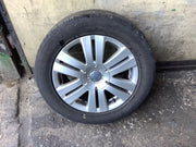 VOLKSWAGEN EOS ALLOY WHEEL 16" 3G0601025AF WITH TYRE 215X55X16 2007 20140