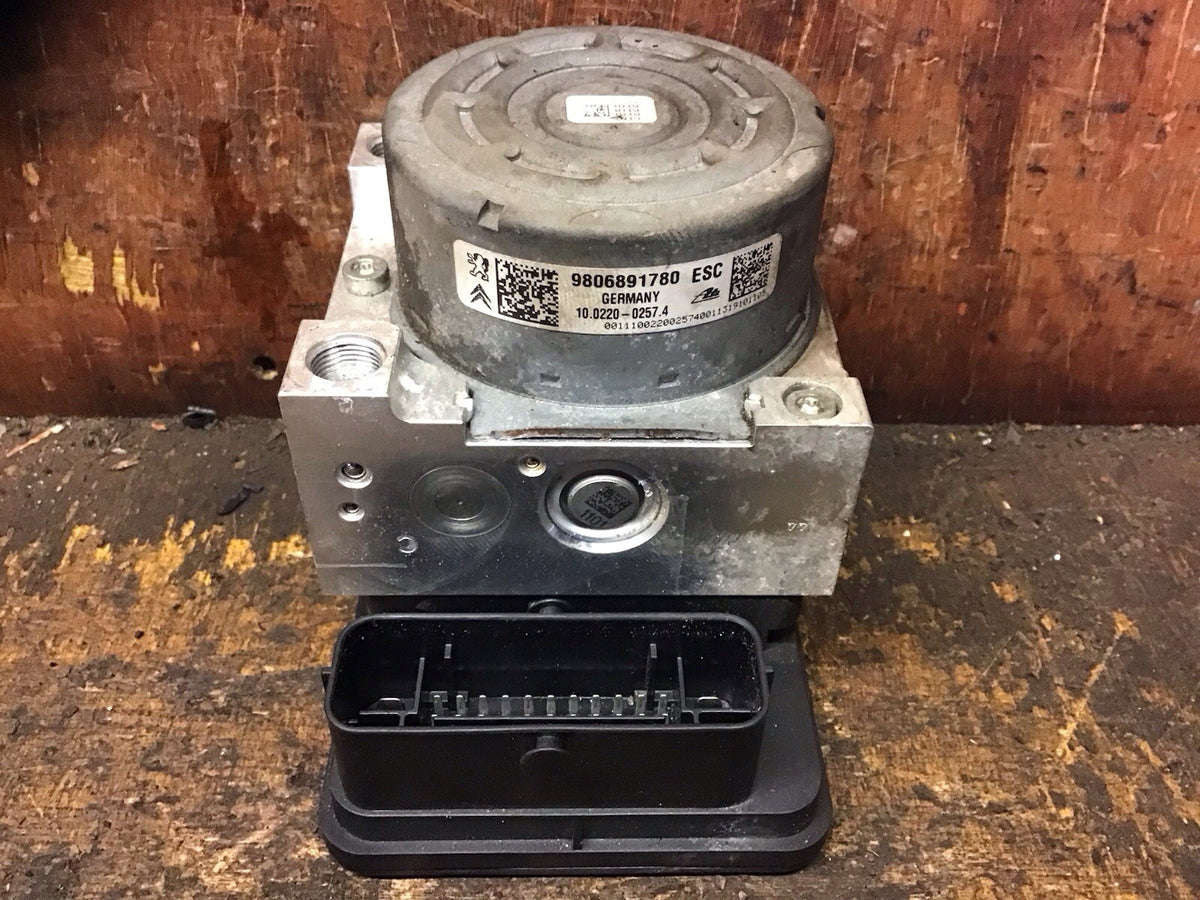 PEUGEOT CITROEN  ABS PUMP MODULE 9806891780 ATE 10.0220 0257.4 2012 20183