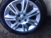 VAUXHALL CORSA ALLOY WHEEL 16'' OPO33 AND TYRE 195X55X16 2006 20143
