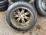 HONDA  JAZZ MK2 ALLOY WHEEL 15'' TYRE 185X55X15 TM8 660A 2009 20145