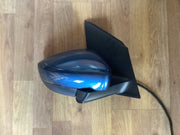 VOLKSWAGEN POLO 6C DRIVER SIDE O/S ELECTRIC DOOR MIRROR SILK BLUE LD5L 2014 20173