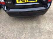 VOLVO V50 ESTATE REAR BUMPER BLACK SAPPHIRE METALLIC 2005 20130