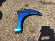 HONDA JAZZ MK3 DRIVERS  SIDE O/S WING  CERULEAN BLUE BG53M 2009 20142