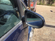 VOLKSWAGEN TOURAN DRIVER'S SIDE O/S DOOR MIRROR PACIFIC BLUE LA5J 2010 20157