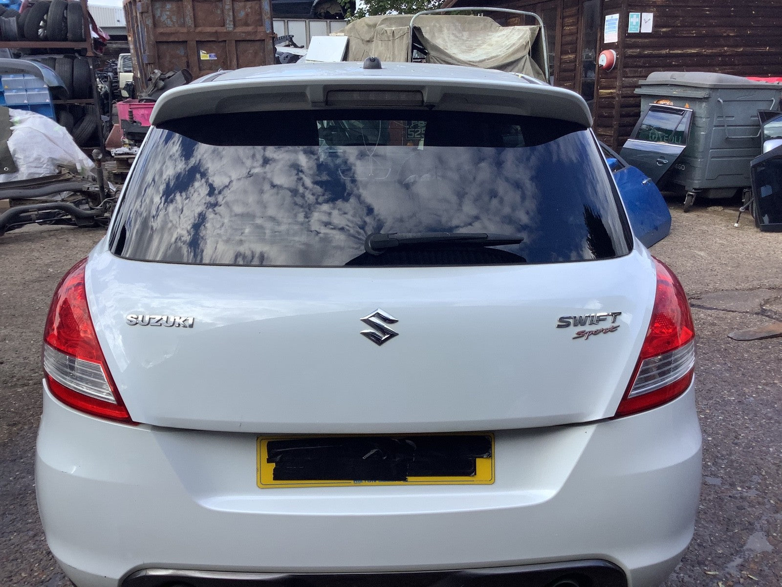 SUZUKI SWIFT SPORT MK3 TAILGATE WHITE MICA ZNL 2010 20171