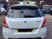 SUZUKI SWIFT SPORT MK3 TAILGATE WHITE MICA ZNL 2010 20171