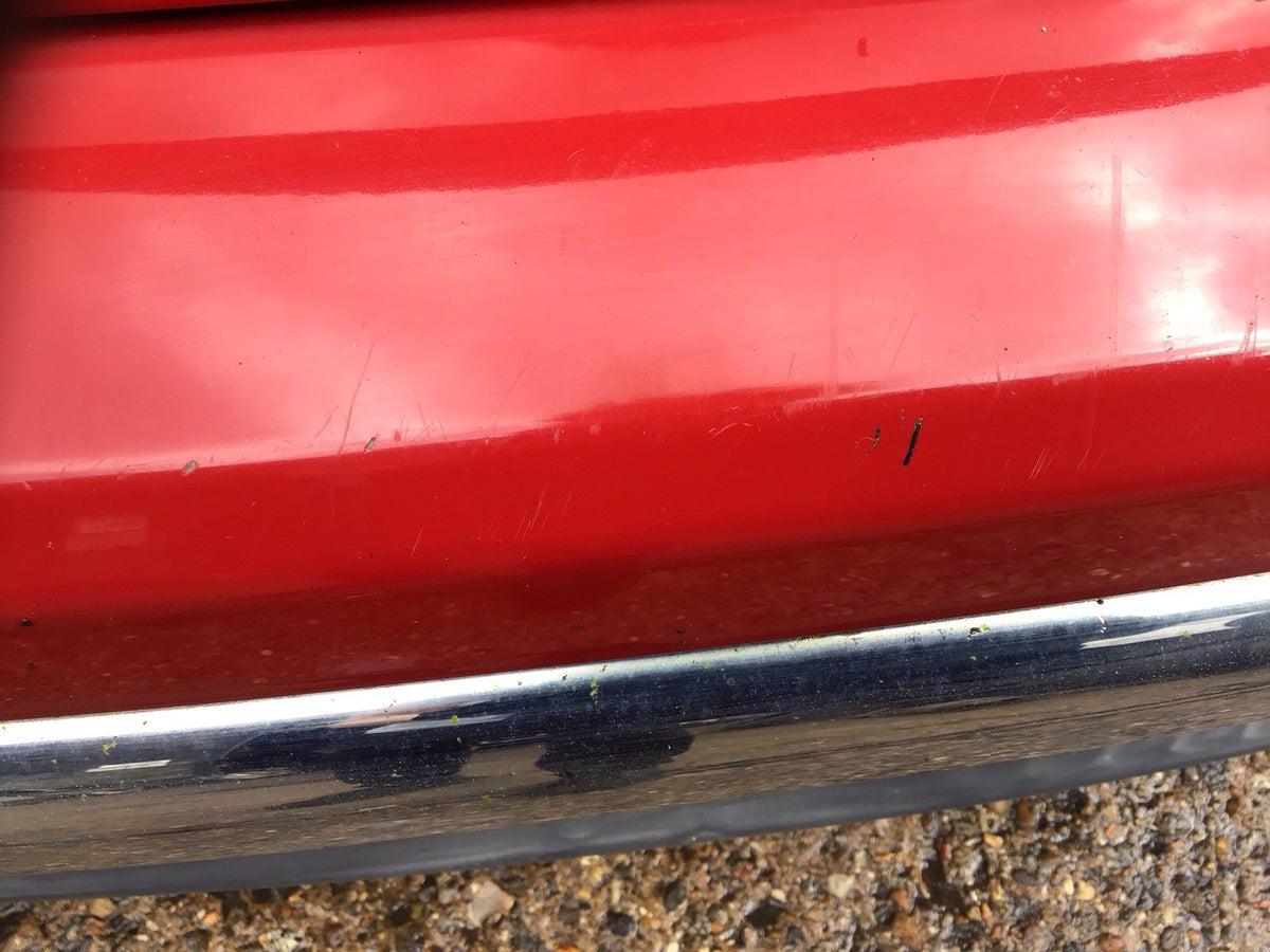 MINI COOPER R50 R53 REAR BUMPER IN CHERRY RED 2001 20064