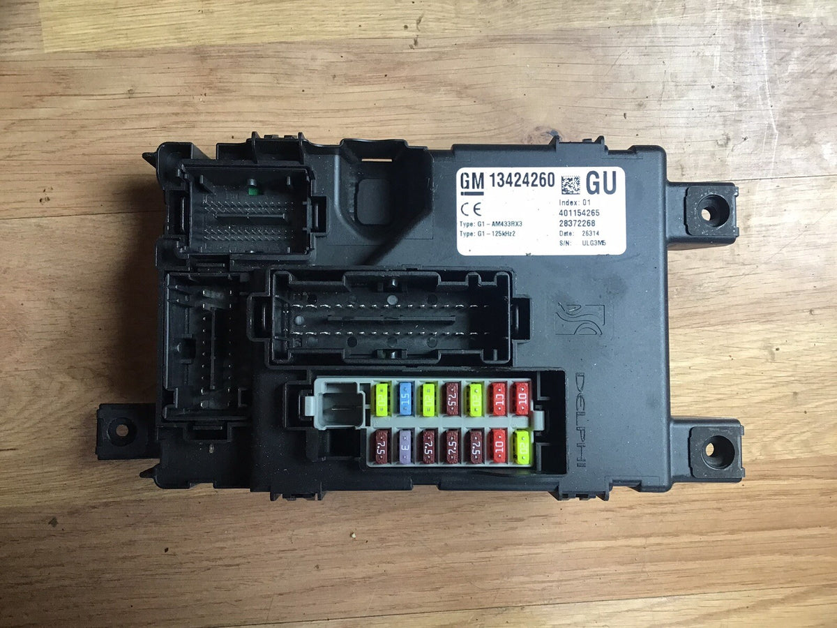 VAUXHALL CORSA D 1.4 PETROL ECU KIT 13142283 55485162 A14XER 2010 20145