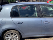 VOLKSWAGEN GOLF MK6 DRIVER'S SIDE O/S REAR DOOR SHARK BLUE LA5Q 09 20120