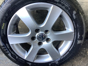 VOLKSWAGEN POLO 9N3 ALLOY WHEEL 15'' 6Q0601025R WITH TYRE 195X55X15 2005 20093