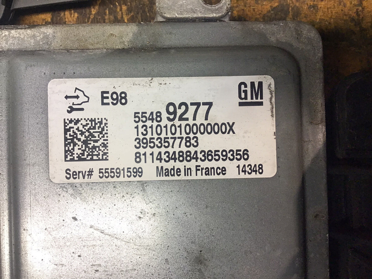 VAUXHALL CORSA E 1.3 CDTI DIESEL ECU KIT 55489277 B13DTR 2015 20194