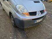 RENAULT TRAFIC FRONT BUMPER SILVER 2006 200912