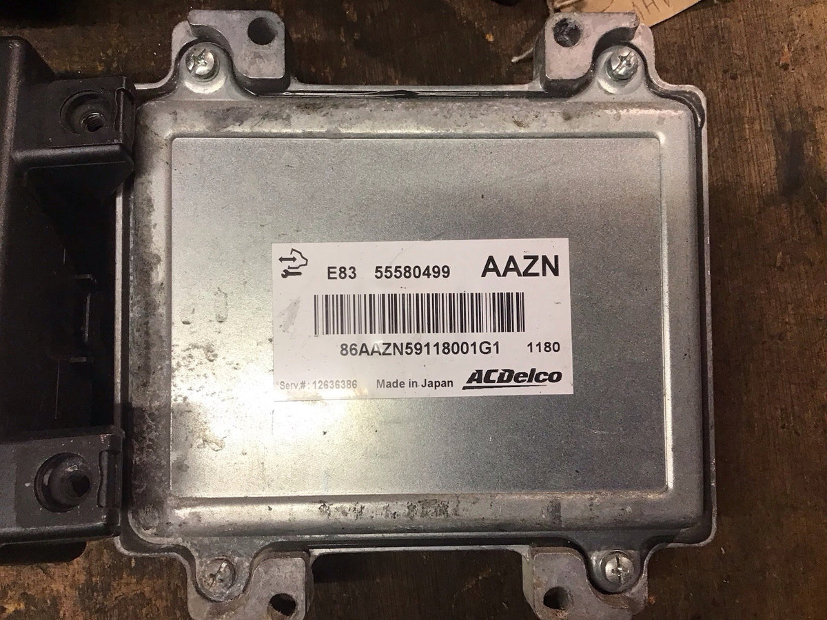 VAUXHALL CORSA D 1.2 PETROL ECU KIT 55580499 AAZN A12XER 2010 20144