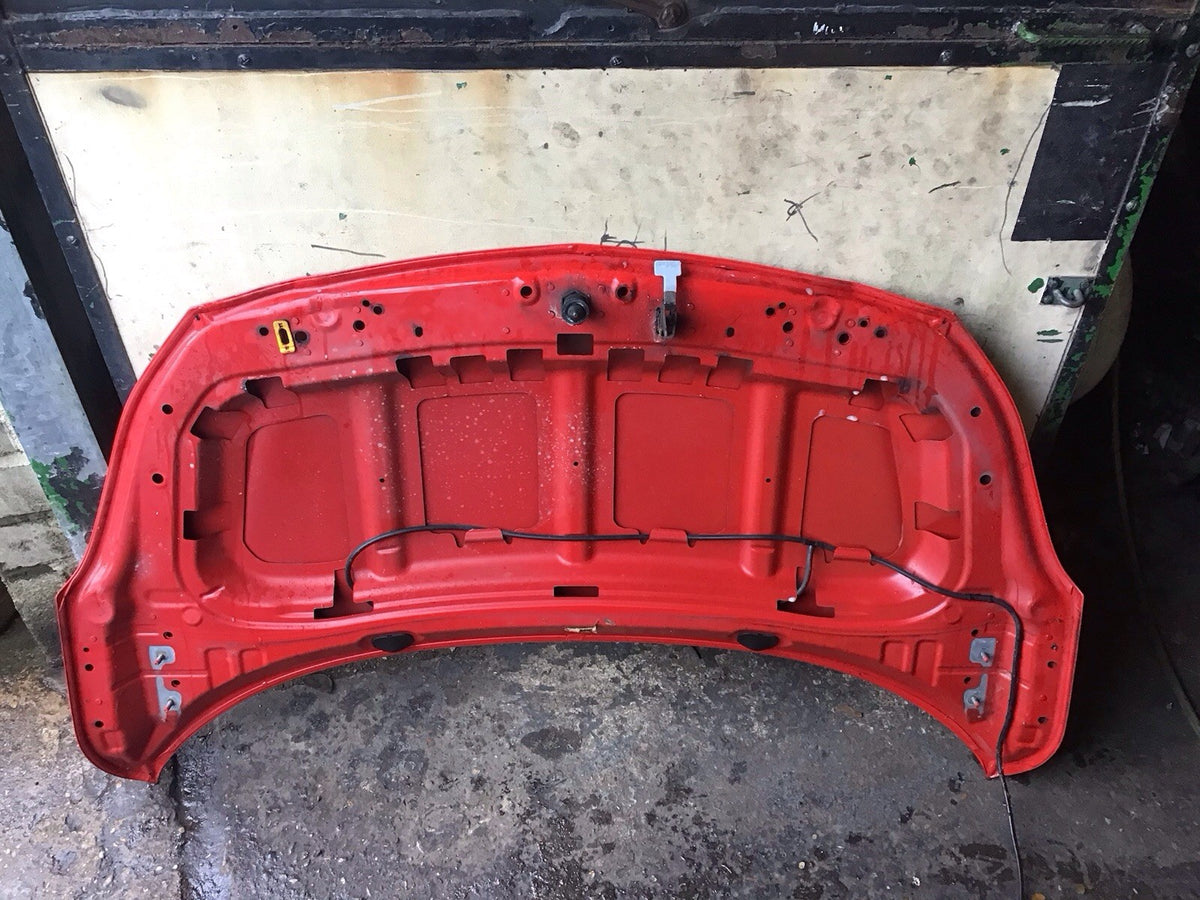 VAUXHALL CORSA E BONNET FLAME RED Z547 DAMAGED 2015 20197