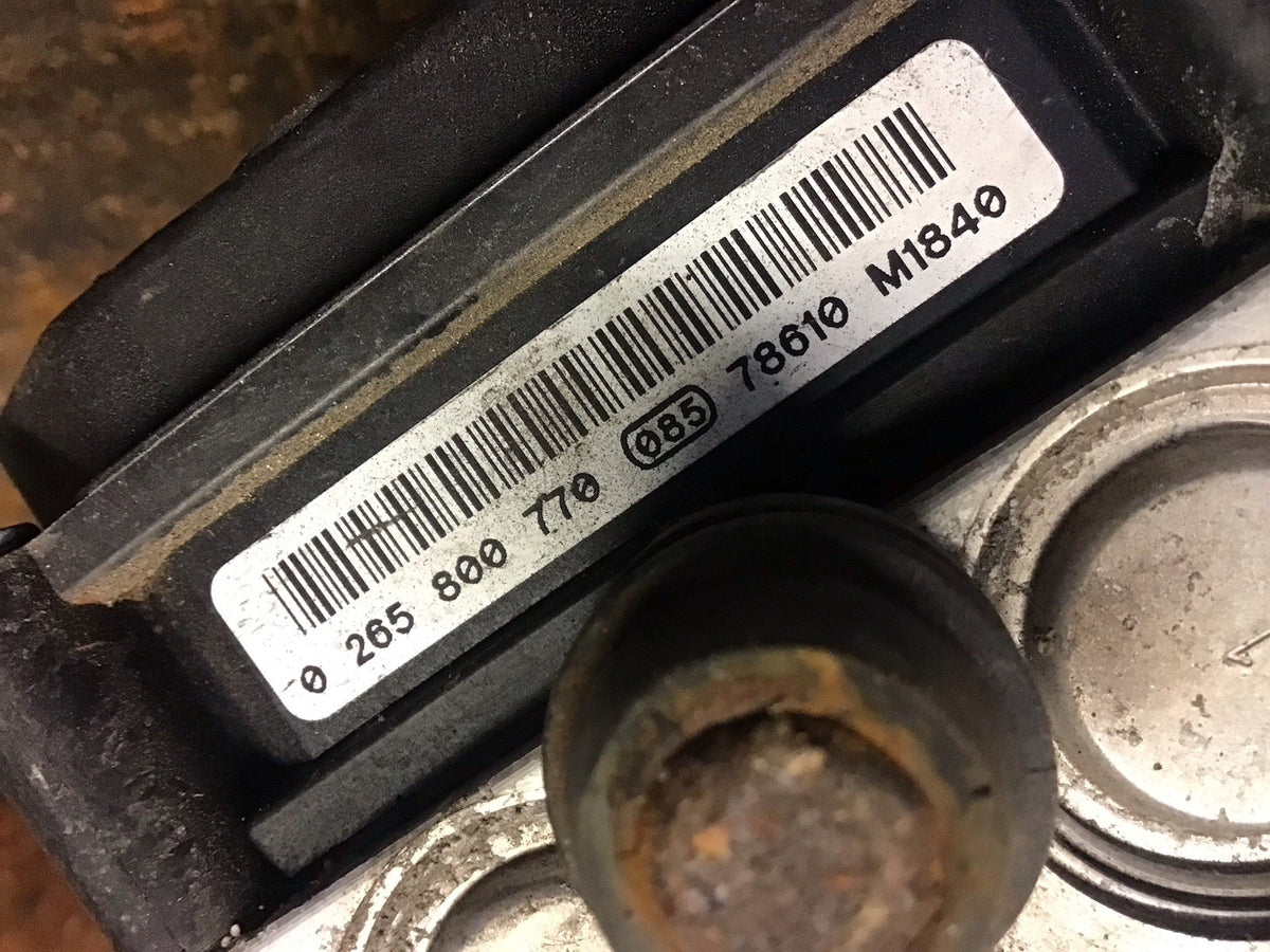 VAUXHALL CORSA C ABS PUMP MODULE 0265800770 2010 20148