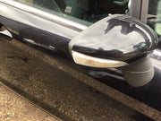 FORD FIESTA MK7 DRIVER'S SIDE O/S DOOR MIRROR PANTHER BLACK METALLIC 2009 20122
