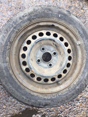 HONDA JAZZ MK2  SPARE WHEEL 14''  STEEL RIM TYRE 175X65X14  2002 20084
