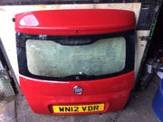 FIAT 500 TAILGATE IN ROSSO RED  PAINT CODE 111A  2008 20152