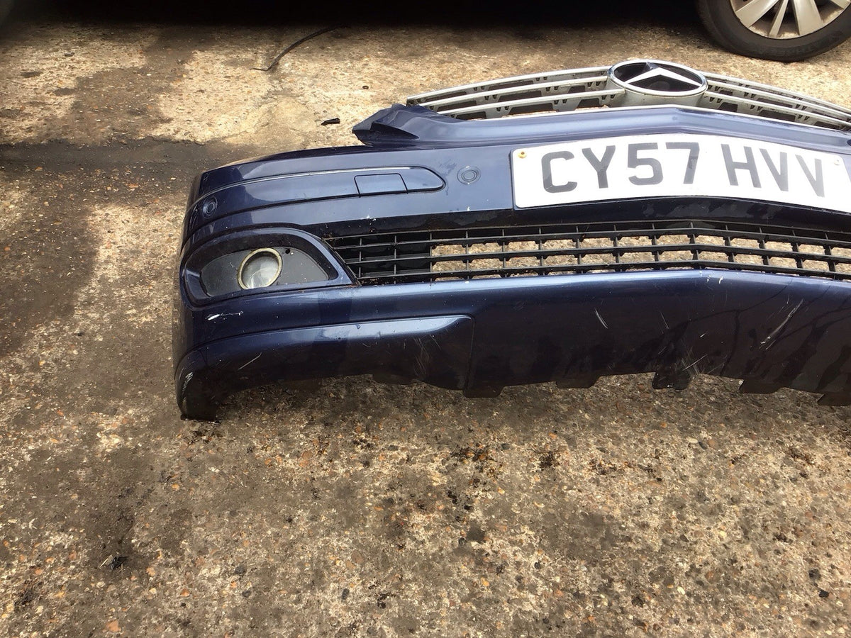 MERCEDES W245 W169 FRONT BUMPER ATOLL BLUE 375  2005 20082
