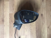 FORD FIESTA MK7 DRIVER'S  SIDE O/S DOOR MIRROR PANTHER BLACK METALLIC 2009 20126