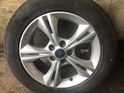 FORD FOCUS MK3 ALLOY WHEEL 16'' CM5C 1007 AXA TYRE 215X55X16 2011 20182