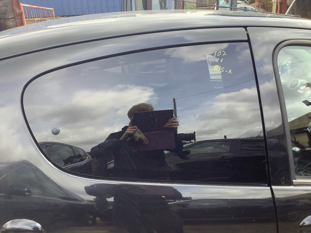 PEUGEOT 107 CITROEN C1 DRIVER'S O/S SIDE REAR WINDOW GLASS 5 DOOR 2005 20141