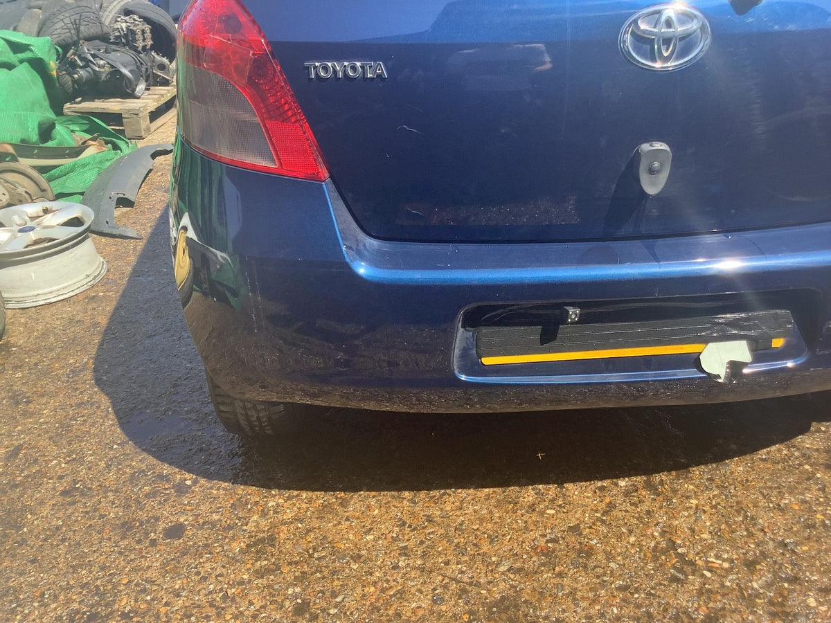 TOYOTA YARIS MK2 REAR BUMPER LEXUS DARK BLUE 8P4 3 DOOR 2006 20108
