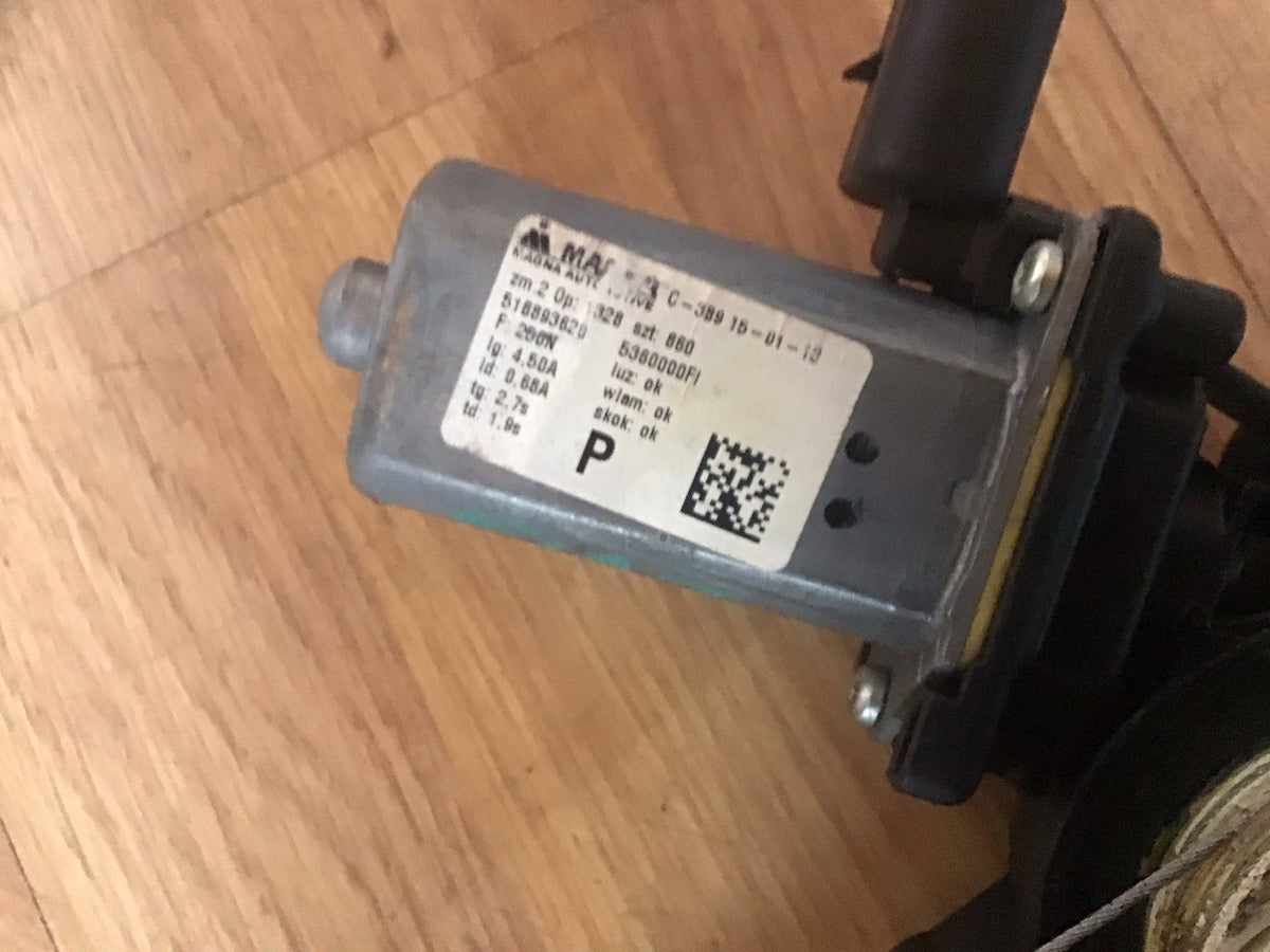 FIAT 500 WINDOW REGULATOR MOTOR DRIVER'S O/S SIDE ELECTRIC 518893620 2008 20126