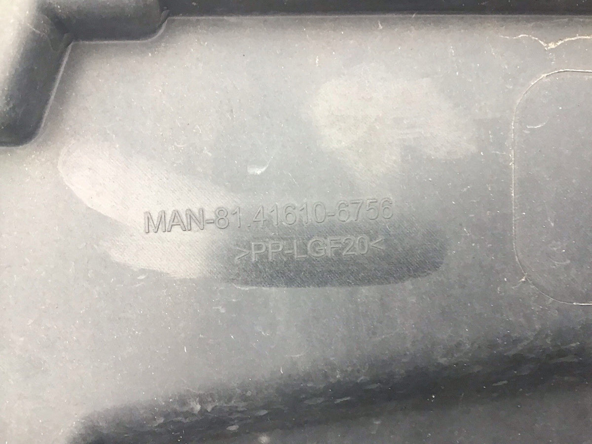 MAN TGX BUMPER CORNER RIGHT LOWER IN RED 81.41610 6756 2015 20207
