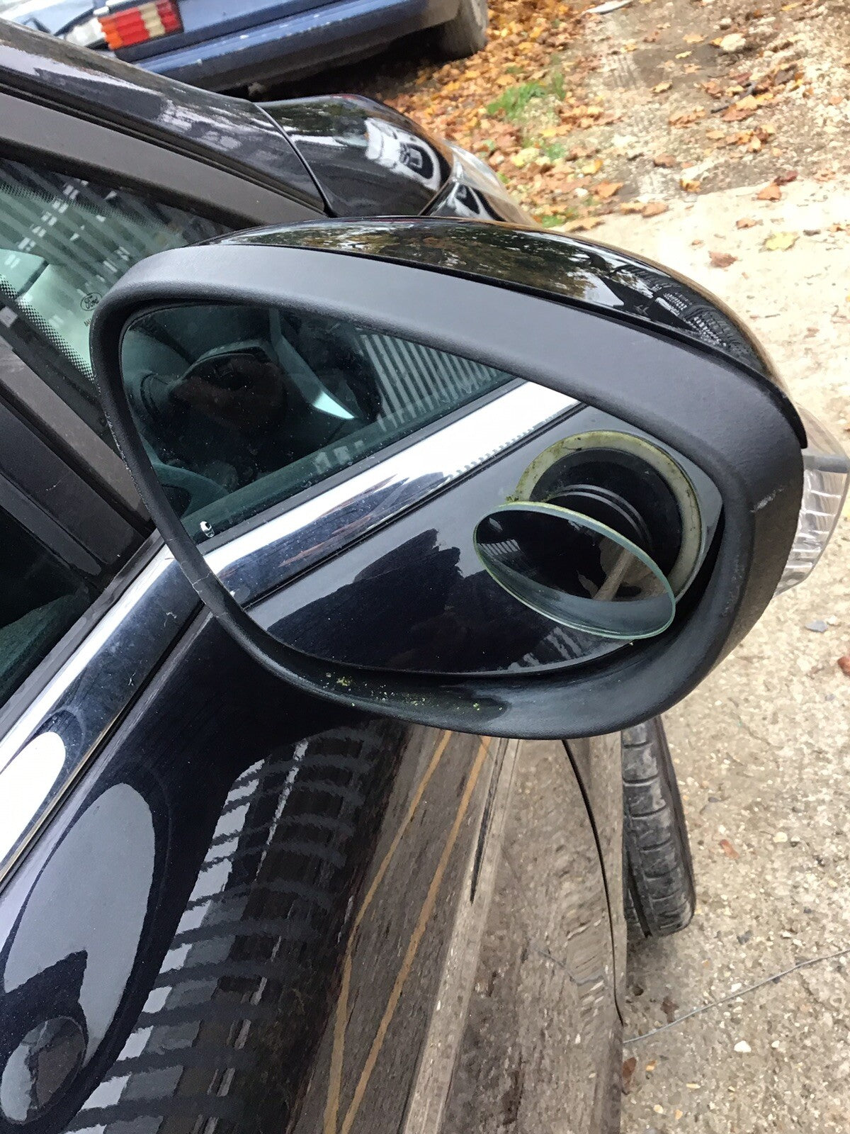 FORD FIESTA MK7 DRIVER'S SIDE O/S DOOR MIRROR BLACK 2009 20125