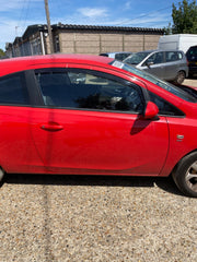 VAUXHALL CORSA E DRIVER'S SIDE O/S DOOR FLAME RED Z547 3 DOOR 2015 20190