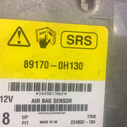 PEUGEOT 108 AIR BAG MODULE SENSOR ECU 89170 0H130  2015 20182