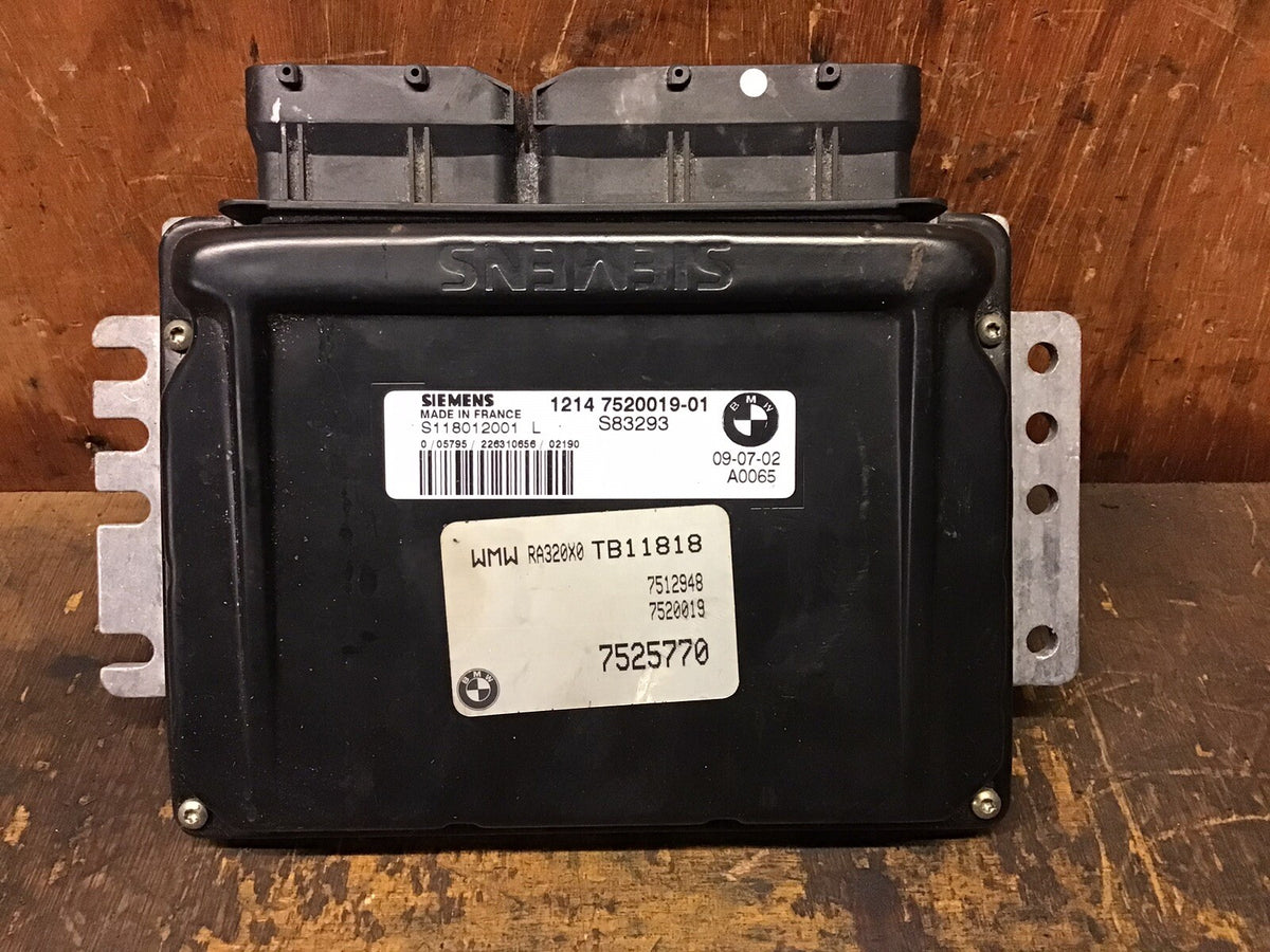 BMW MINI 1.6 PETROL ENGINE CONTROL UNIT ECU 7525770 R50 2002 20062