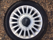 FIAT 500 ALLOY WHEEL 15" 51845435 WITH TYRE 185X55X15 2008 20213