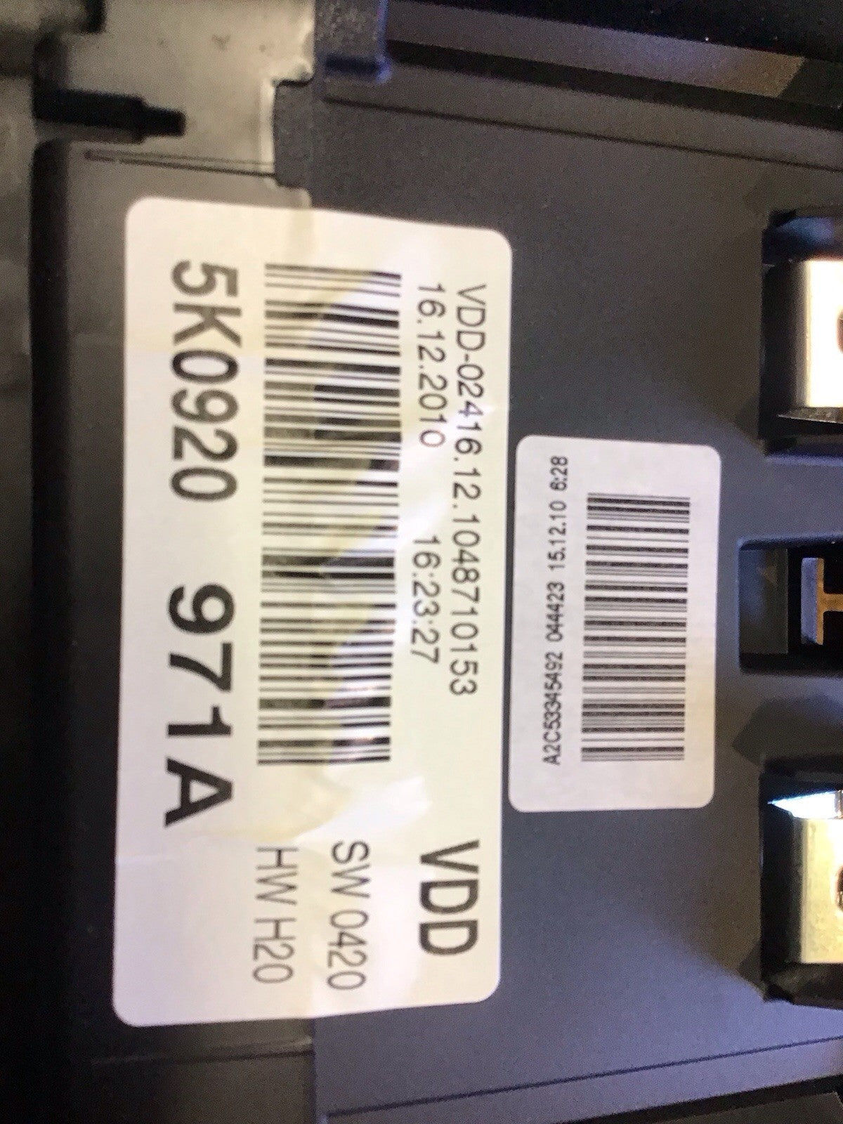 VOLKSWAGEN GOLF MK6 1.6 TSI MANUAL ECU KIT 03L906023MP CAYC 2009 201213