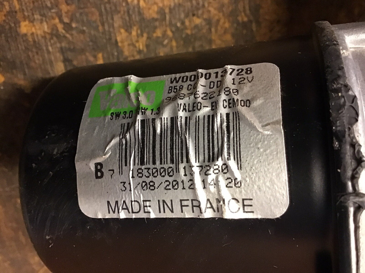 CITROEN C4 GRAND PICASSO WIPER MOTOR DRIVER'S SIDE 9687622180 2008 20135