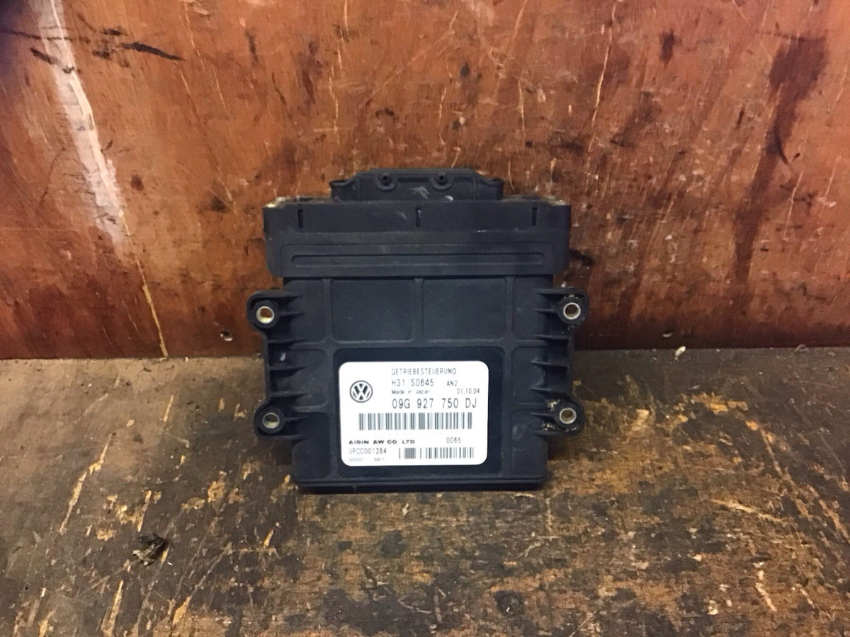VOLKSWAGEN GOLF MK5 TRANSMISSION CONTROL MODULE TCM TCU GEARBOX 09G927750DJ6