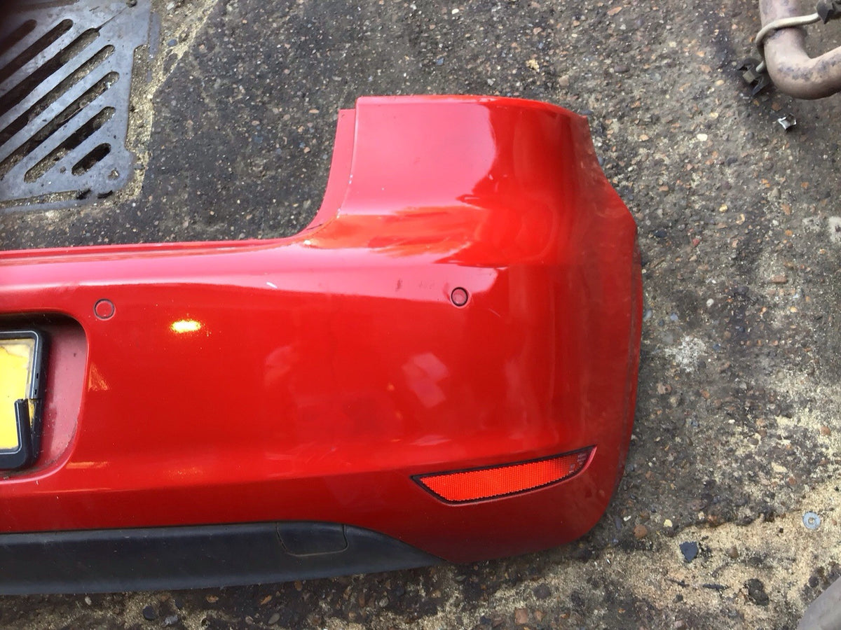 VOLKSWAGEN GOLF MK6 REAR BUMPER TORNADO RED LY3D 2009 20122
