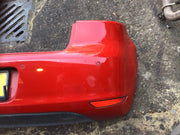 VOLKSWAGEN GOLF MK6 REAR BUMPER TORNADO RED LY3D 2009 20122