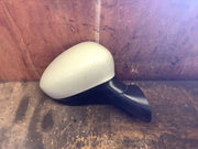 FIAT 500 DRIVERS SIDE O/S DOOR MIRROR IN WHITE 2008 20154