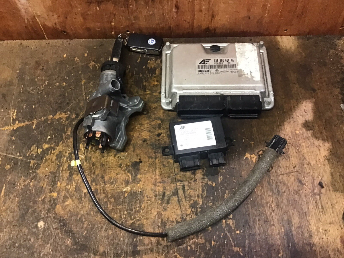 VOLKSWAGEN SHARAN 1.9 TDI ECU KIT 038906019PA 0281012932 2004 20107