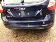 FORD FOCUS MK3 REAR BUMPER INK BLUE METALLIC HATCHBACK 2011 20141