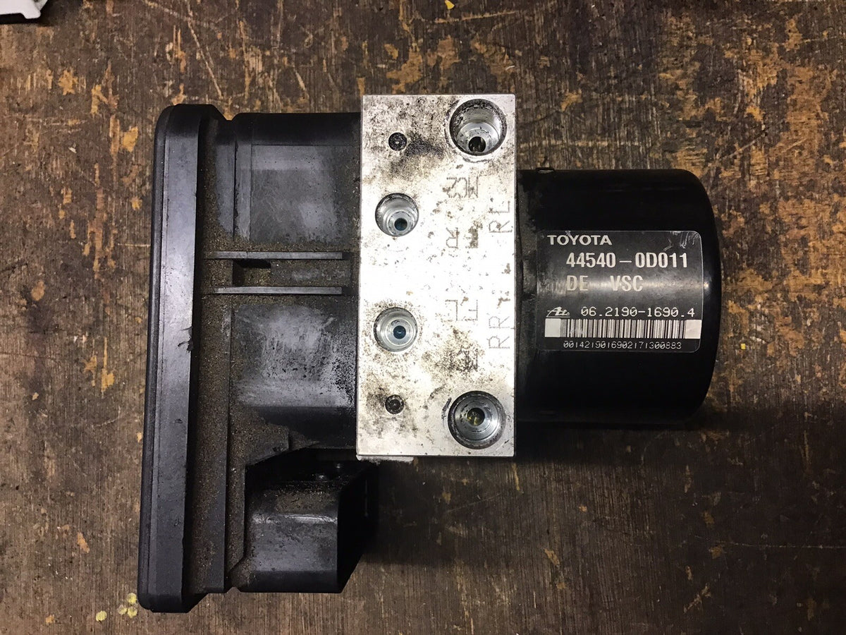 TOYOTA YARIS MK2 ABS PUMP MODULE 44540 0D011 ATE 06.2190 1690.4 2005 20114