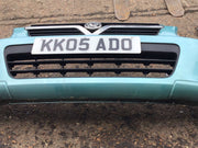 VAUXHALL AGILA A FRONT BUMPER IN METALLIC SPEARMINT SILVER 3QU 2004 20072