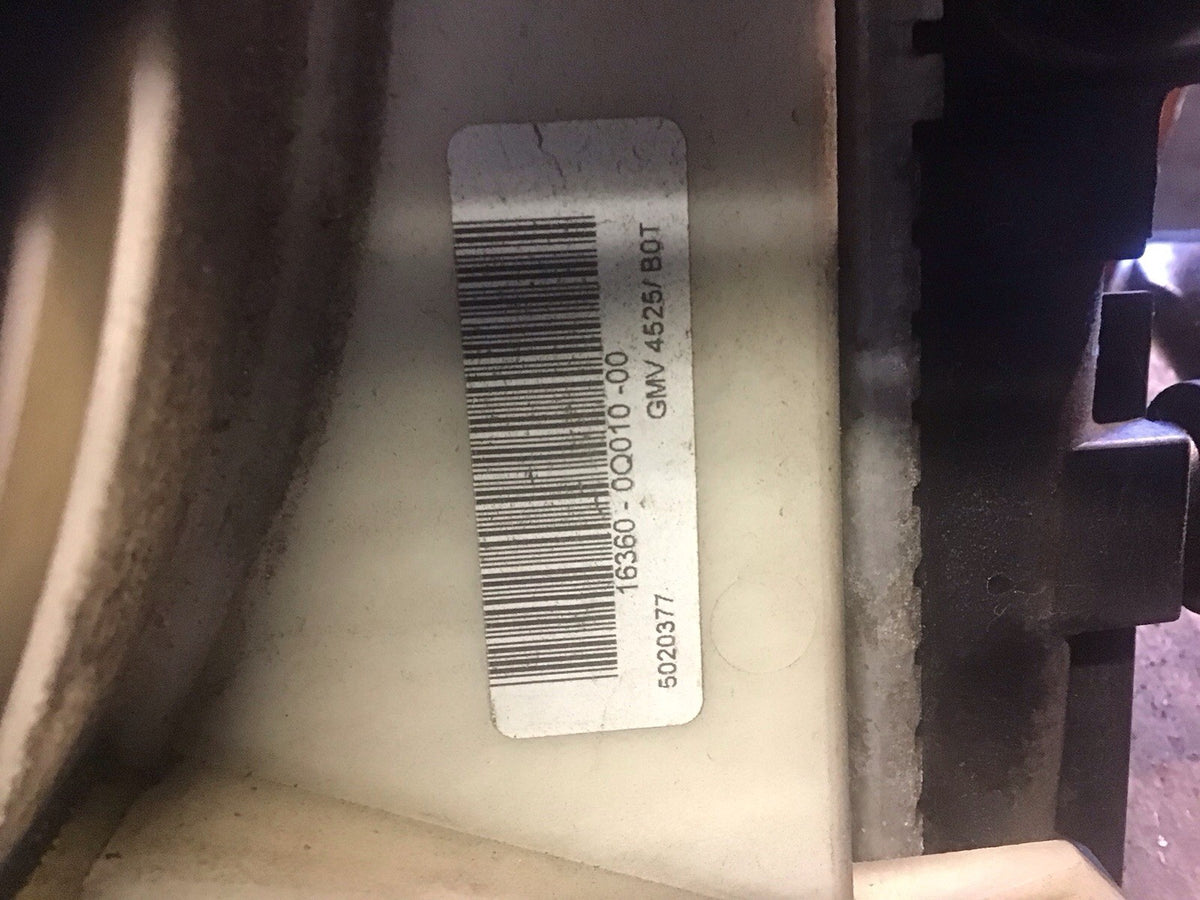 CITROEN C1 PEUGEOT 107 AYGO 1.0 PETROL RADIATOR FAN 16360 0Q010 00 2005 20142