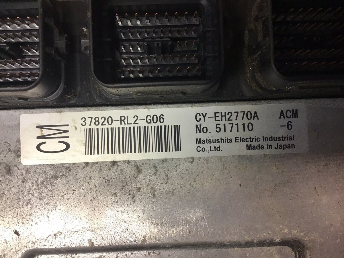 HONDA ACCORD MK8 2.0 PETROL ENGINE CONTROL UNIT ECU 37820 RL2 G06 2009 20154